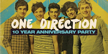 One Direction 10 Year Anniversary Party - Christchurch primary image