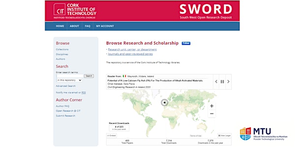 The Pen is Mightier with SWORD – MTU’s Institutional Repository
