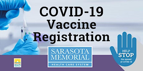 Sarasota Memorial Hospital  Covid-19 Vaccination Clinic -(65+ only) primary image