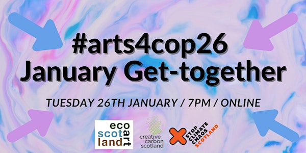 #arts4cop26 January Get-together