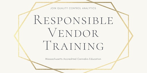 Massachusetts Responsible Vendor Training- Morning Sessions