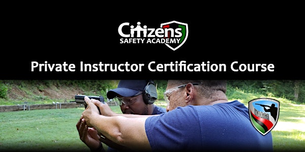 Private Instructor Certification Course