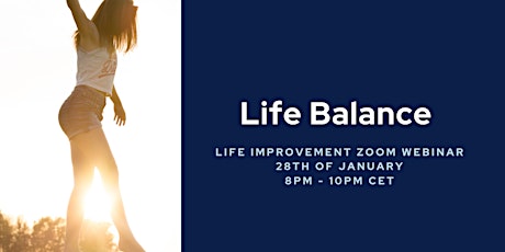 Hauptbild für Life Balance - Online Personal Development Event