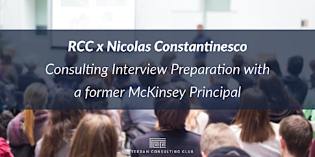 Consulting Interview Preparation - Former McKinsey Principal primary image