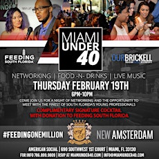 Miami Under 40 Networking Mixer Feb 19th @ American Social Brickell primary image