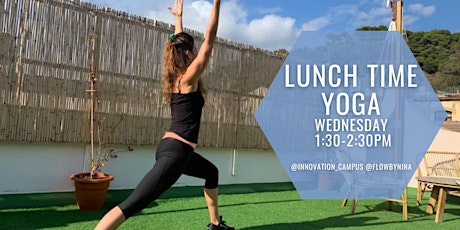 Imagen principal de Lunch time yoga on i-Campus rooftop terrace!