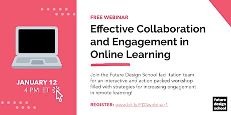 Effective Collaboration & Engagement in Online Learning Webinar [Session 1]