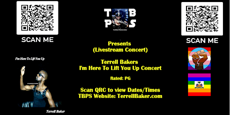 LIVESTREAM: Terrell Bakers  I'm Here To Lift You Up  Concert@TBPS primary image