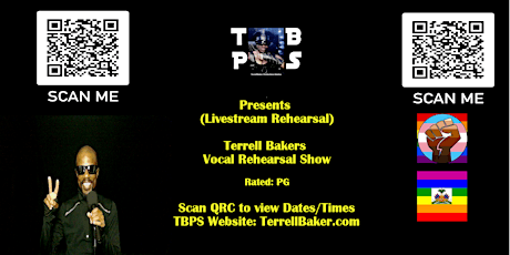 LIVESTREAM: Terrell Bakers Vocal Rehearsal Show@TBPS primary image