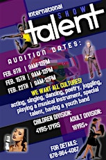 International Talent Showcase Auditions primary image