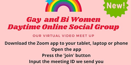 Gay and Bi Women's Online Social Group primary image