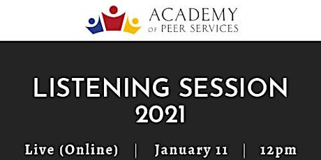 Academy Listening Forum:  You Talk, We'll Listen primary image