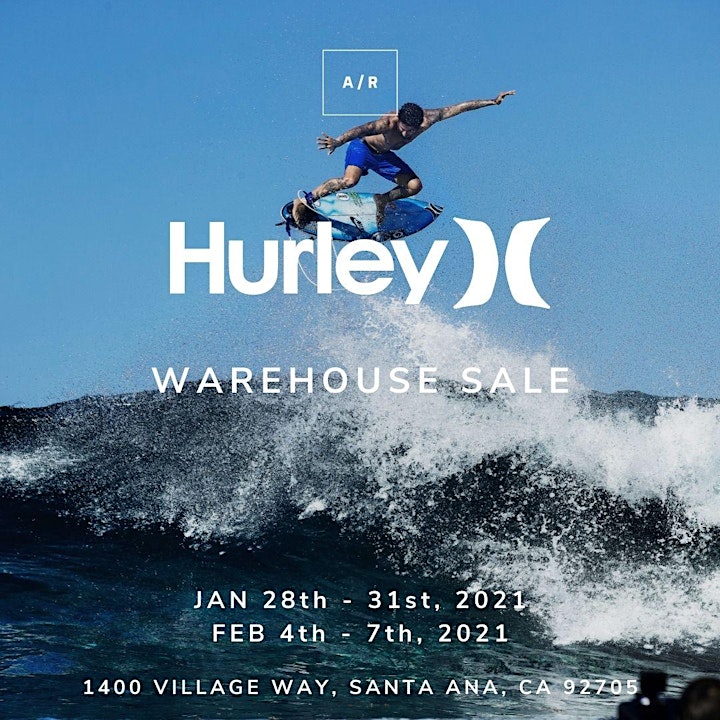 Hurley Warehouse Sale - Santa Ana, CA image