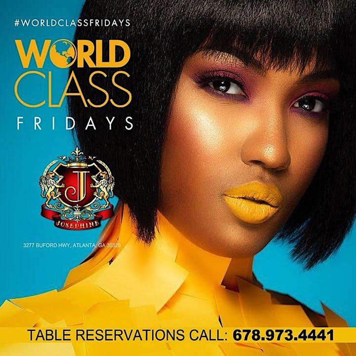 World Class Friday @ Josephine Lounge - Atlanta GA image