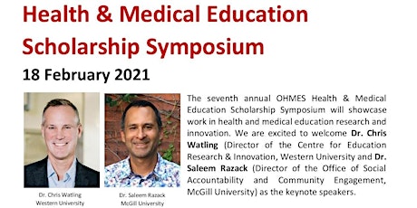 Health & Medical Education Scholarship Symposium 2021 primary image