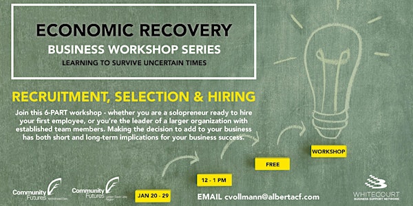Recruitment, Selection & Hiring - Workshop Sessions