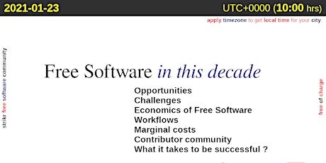 Free Software in this decade primary image