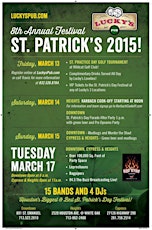 St. Patrick's Day Festival 2015 - Downtown primary image