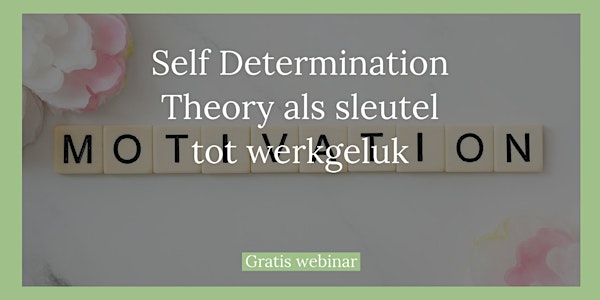 Webinar: Self Determination Theory als sleutel tot werkgeluk