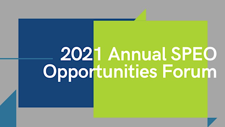 SPEO Annual Opportunities Forum image