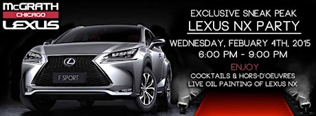 Lexus NX Exclusive Launch Party primary image
