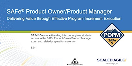 SAFe® Product Owner/Product Manager 5.0