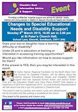 Changes to Special Educational Needs and Disability Support primary image