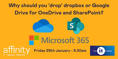 Why should you 'drop' dropbox or Google Drive for OneDrive and SharePoint? primary image
