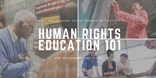 Human Rights Education 101 (Government Employees Only- In Person- Halifax)