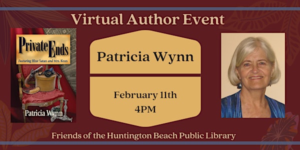 Virtual Author Event with Patricia Wynn