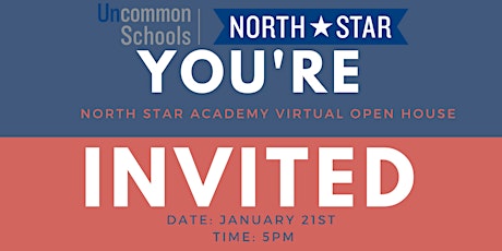 North Star Academy Virtual Open House - High School primary image