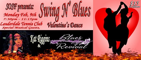 SOSF - Swing N' Blues Valentine's Dance - 2/9/15 primary image