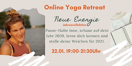 Online Yoga Retreat "Neue Energie- Jahresreflektion Journaling"