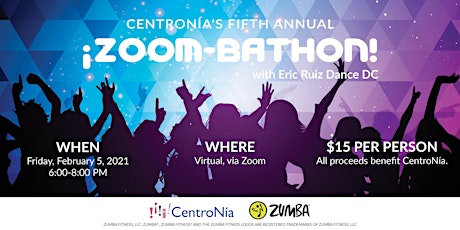 CentroNía's Annual ¡ZOOMbathon! primary image