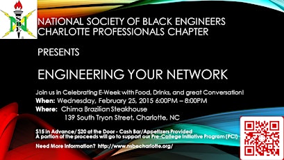 NSBE-CPC Engineering Your Network E-Week Mixer primary image