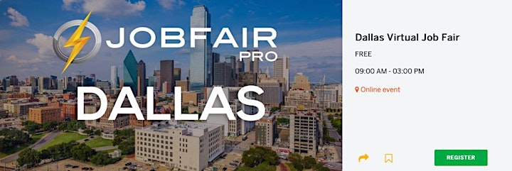  Dallas Virtual Job Fair - August 5, 2021 Dallas Career Fairs image 