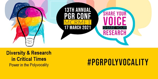 Manchester Metropolitan University's 13th Annual PGR Conference