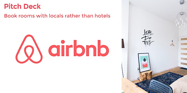 Building Your Pitch Deck - Airbnb Example