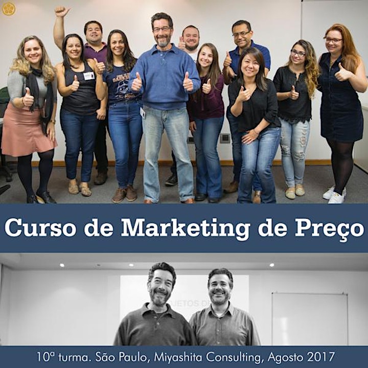Imagem do evento Curso de Marketing de Preço e Táticas de Precificação - 13ª turma. Em SP.