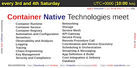 ContainerNative Technologies Hacker Meet primary image