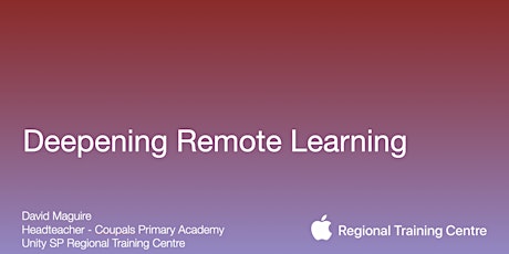 Deepening Remote Learning primary image