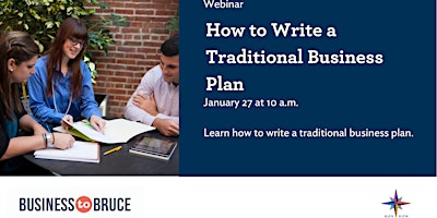 How to write a traditional business plan