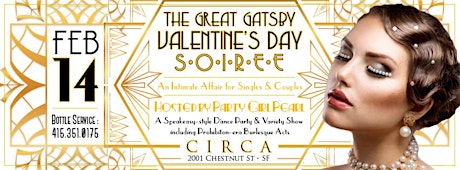 The Great Gatsby Valentine’s Day Cabaret primary image