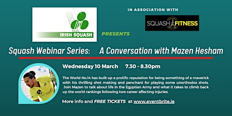 Squash:  Mazen Hesham - A Conversation with the World No.14