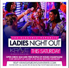 Electric Republic presents Ladies Night Out at Krave primary image