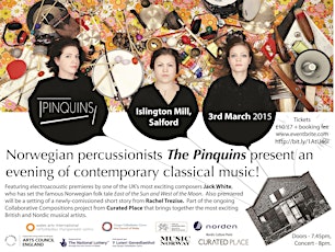 Pinquins Percussion Trio and Jack White - Manchester/Salford primary image