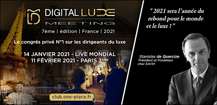 Image pour DIGITAL LUXE MEETING FRANCE N°10- Future of luxury 