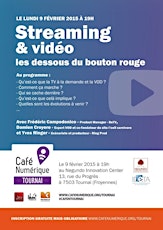 Image principale de Café Numérique Tournai : Streaming et vidéo, les dessous du bouton rouge.