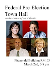 Federal Pre-Election Town Hall on Climate Change primary image