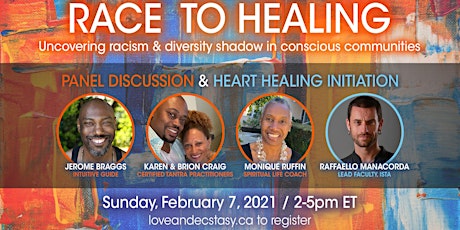 RACE to HEALING: A Panel Discussion & Heart Healing Initiation primary image